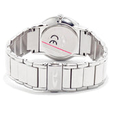 Chronotech Silver Stainless Steel Dress Watch